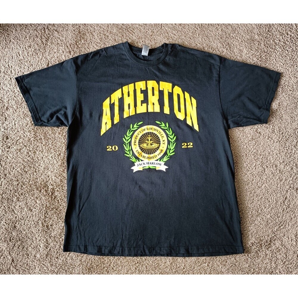 Jack Harlow T-Shirt Men's 2XL Black Short Sleeve